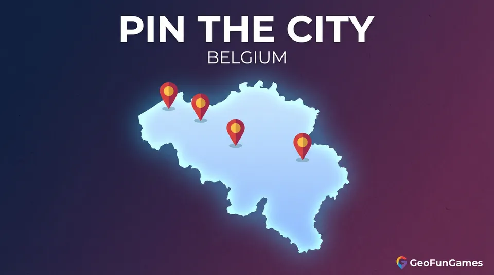 België Steden Topografie
