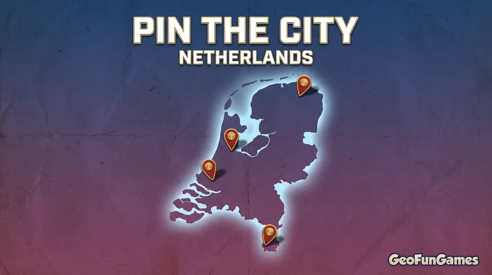Nederland Steden Topografie