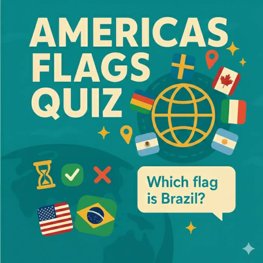 🌎 Amerika Flaggen Quiz!