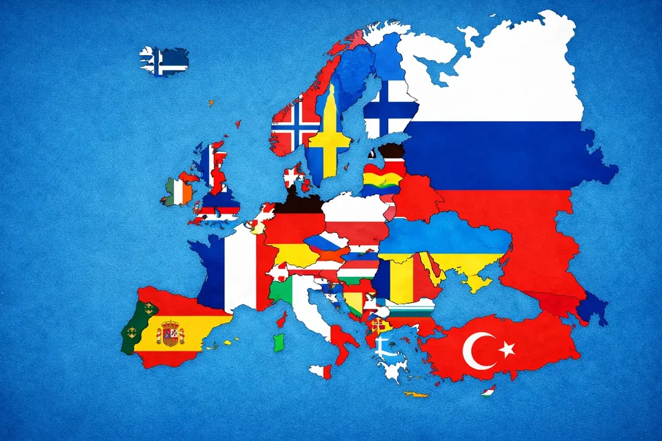Europe Flags Game