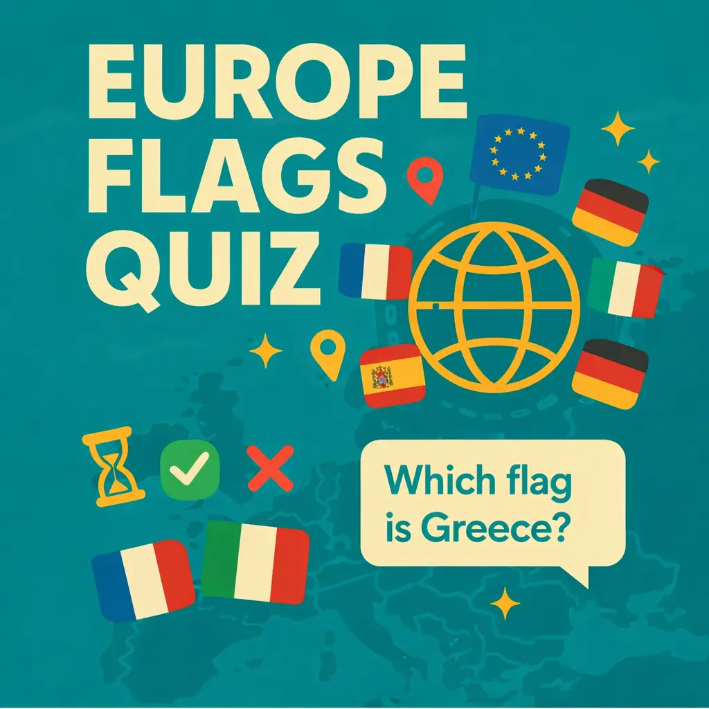 🌍 Europa Flaggen Quiz!