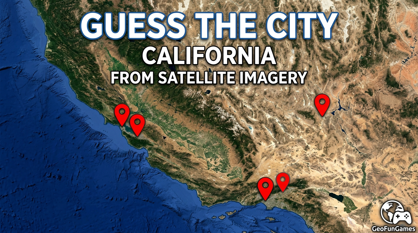 Guess the City in California