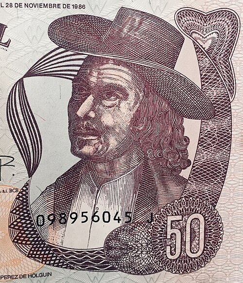 Boliviano (BOB) banknote