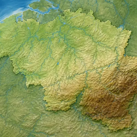 Belgiëkaart