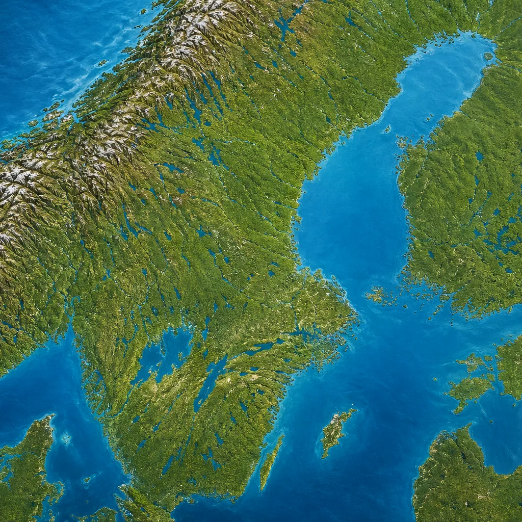 Sverigekarta